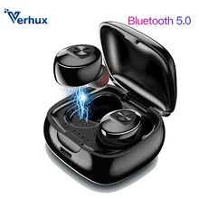 XG12 TWS Bluetooth 5,0 наушники стерео беспроводные Earbus HIFI Звук спортивные наушники Handsfree игровая гарнитура с микрофоном для телефона