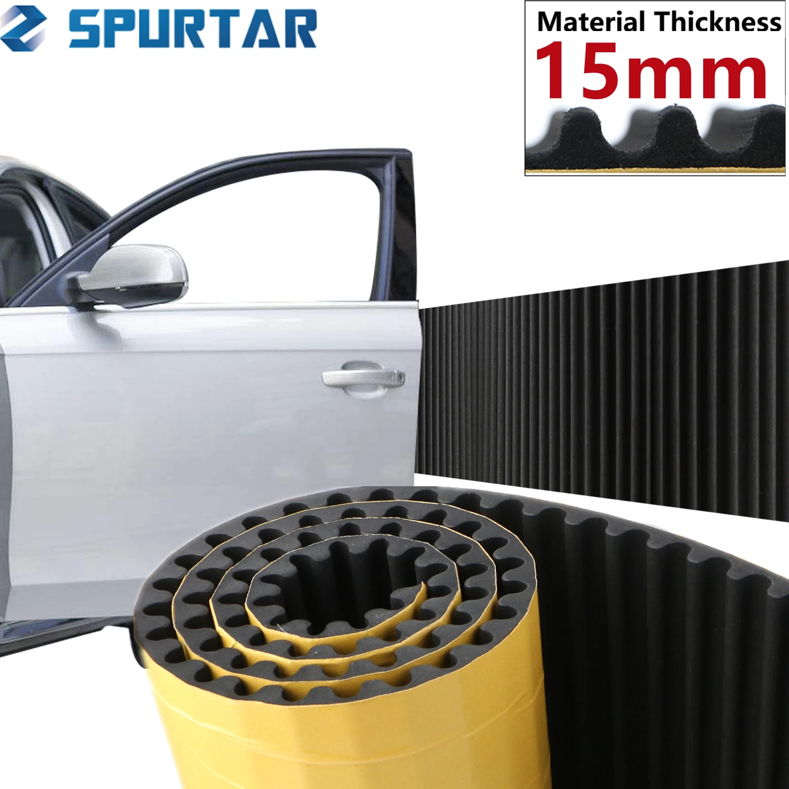 1pc Rubber Foam Black Car Bumper Guard Garage Parking Wall Strip 200x20cm  Trim Strip Accessories Suitable For Most Cars - AliExpress