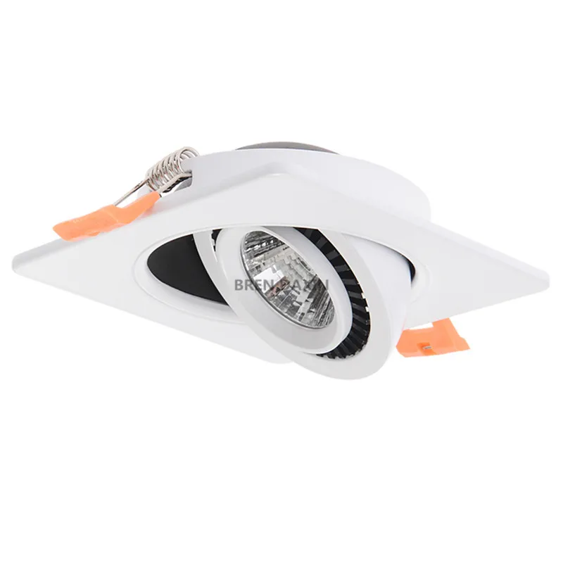 디밍이 가능한 Led 다운 라이트 Led 스포트 라이트 AC85-265 COB 천장 조명 거실 침실 주방 인테리어 조명