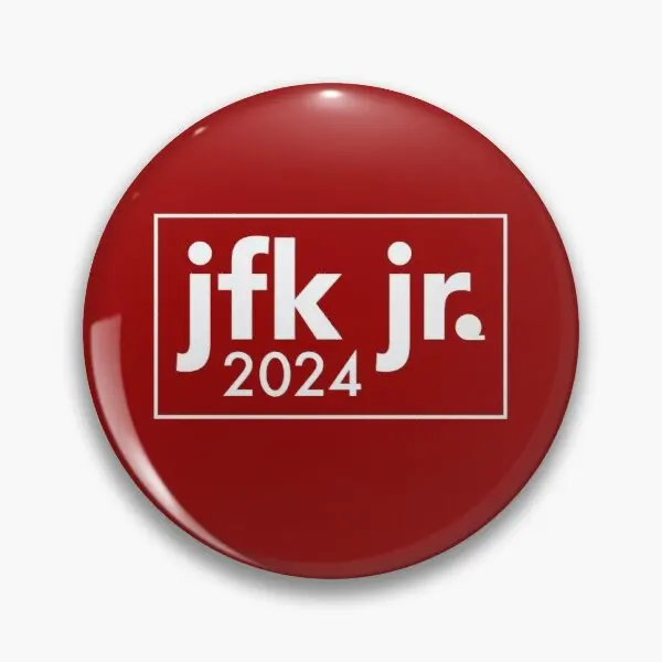 Jfk Jr 2024 John F Kennedy For Preside Customizable Soft Button Pin Brooch Badge Jewelry Metal Cartoon Decor Gift Lover | Дом и сад