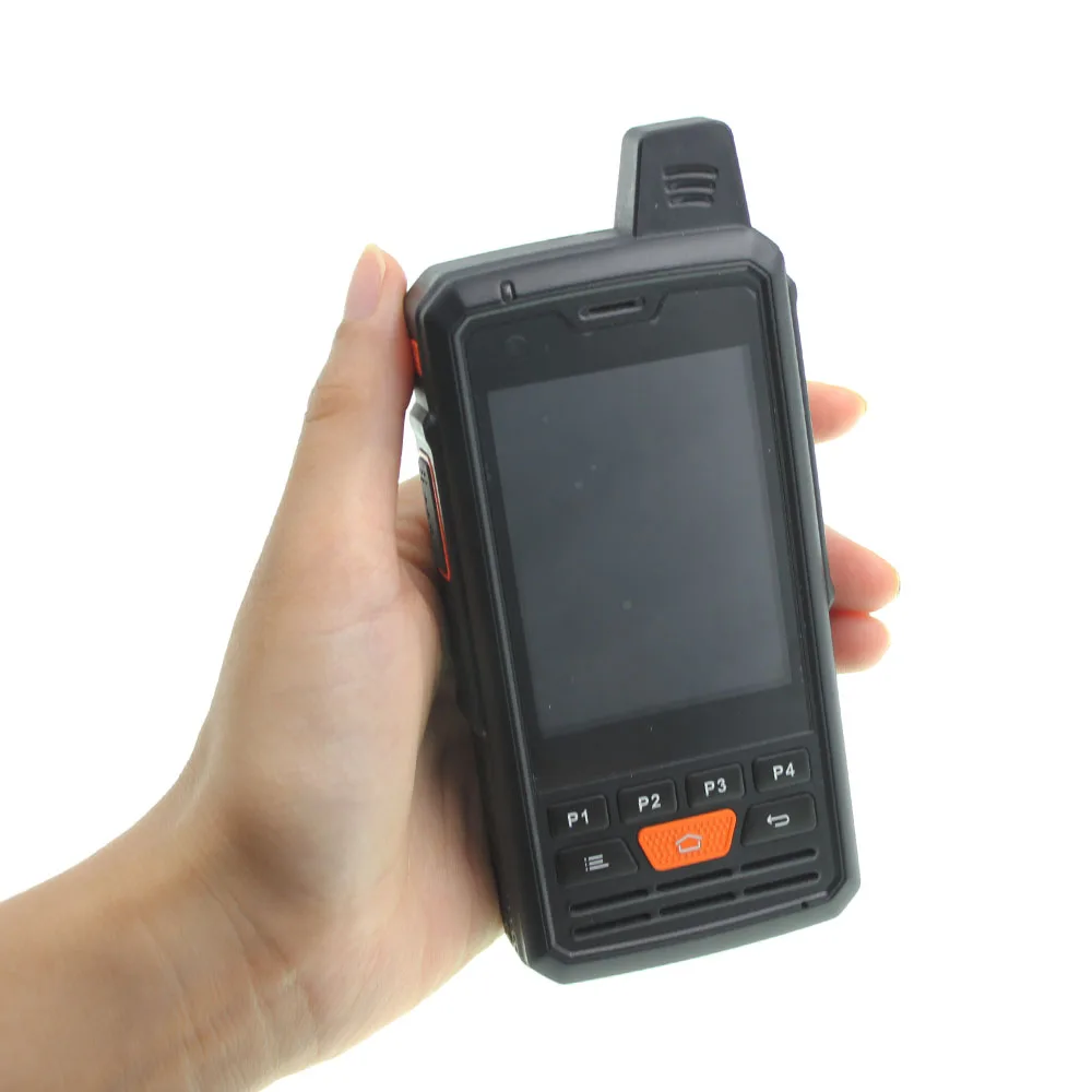 Zello f50 4g rádio grande cor display
