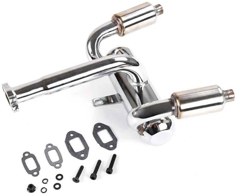 Moteur 2 Temps 45cc 4 Boulons - Piston 2 Segments - Pour Buggy 1/5 HPI, ROVAN, KM Baja 5b 5t 5sc - Neuf