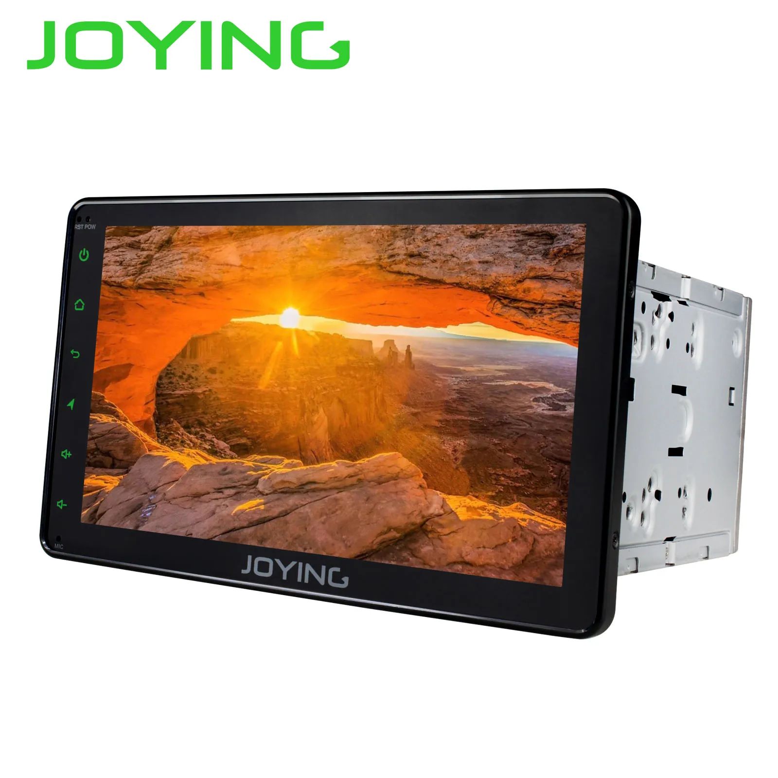 Top JOYING 2 din car radio Android 8.1 Octa Core 8 inch 1024*600 Support 4G fast boot DSP SWC GPS Navigation universal car radio HD 4
