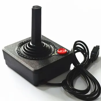 

Upgraded 1.5M Gaming Joystick Controller For Atari 2600 game rocker With 4-way Lever And Single Action Button Retro Gamepad