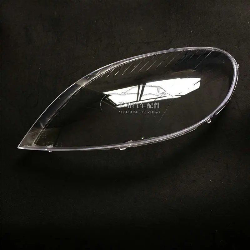 

PC Car Lights Shell For 2007 LIFAN 520 Headlight cover White headlight lampshade Transparent shell 2pcs
