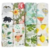 Muslin Baby Swaddle Bamboo Cotton Blanket Wrap Gauze Feeding Scraf Burp Cloths Bath Towel Baby Swaddle Small Size Baby Stuff 1