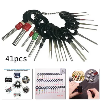 

41Pcs/Set Terminal Removal Tool Car Electrical Wiring Crimp Anti Needle Tools