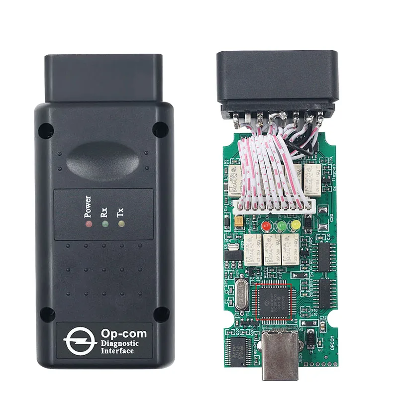 OPCOM V1.70 OP COM 170 с лучшим чипом PIC18F458 для Opel Auto OBD2 сканер кода Can Bus диагностический