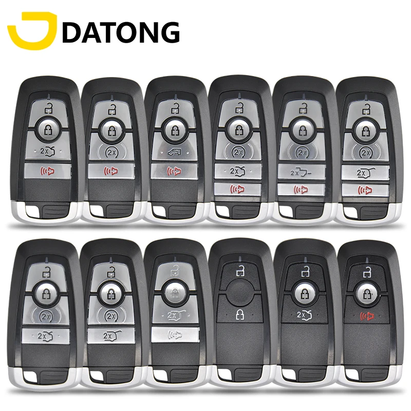 Смарт-карта Datong World корпус автомобильного ключа дистанционного управления для Ford