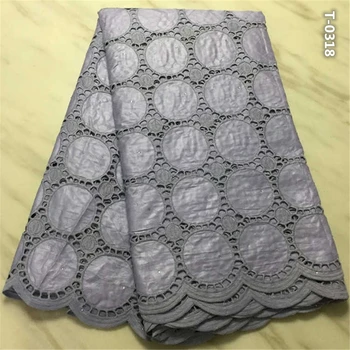 

African bazin riche fabric with brode 2020 Latest fashion embroidery bazin lace fabric with net lace african lace fabric 5yards
