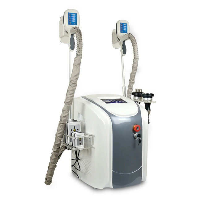 Вакуумный кавитационный РЧ-лазер машина для похудения 2 морозильная камера комната без жира портативная кавитация замороженная терапия - Цвет: Светло-серый