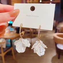  Wholesale Sterling Silvers Pin Petal Earrings Shell Stud Earring Dropshipping Gift 