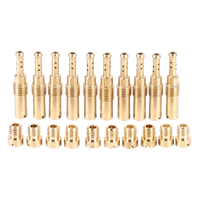 

20Pcs Carburetor Main Jet Kit Set Slow/Pilot Jet for PWK Keihin OKO CVK