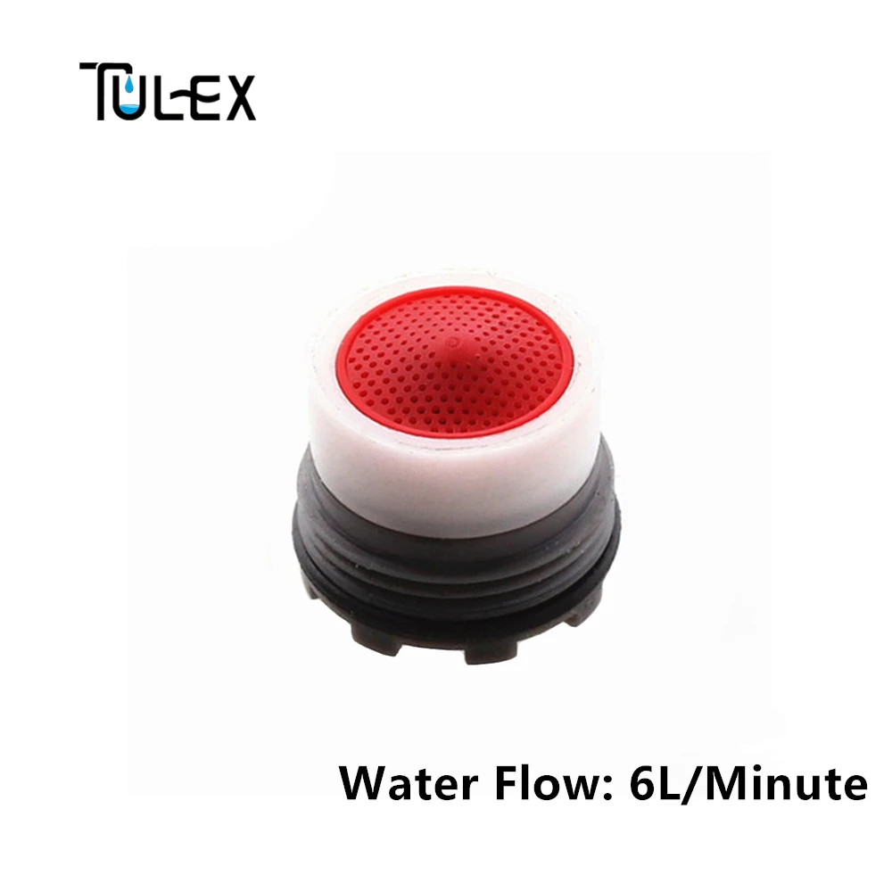 TULEX аэратор для крана водосберегающее 16,5 мм фильтра резьбы папа 6-8L/мин носик барботер фильтр нажмите аксессуары ванной комнаты в прятки в основную часть