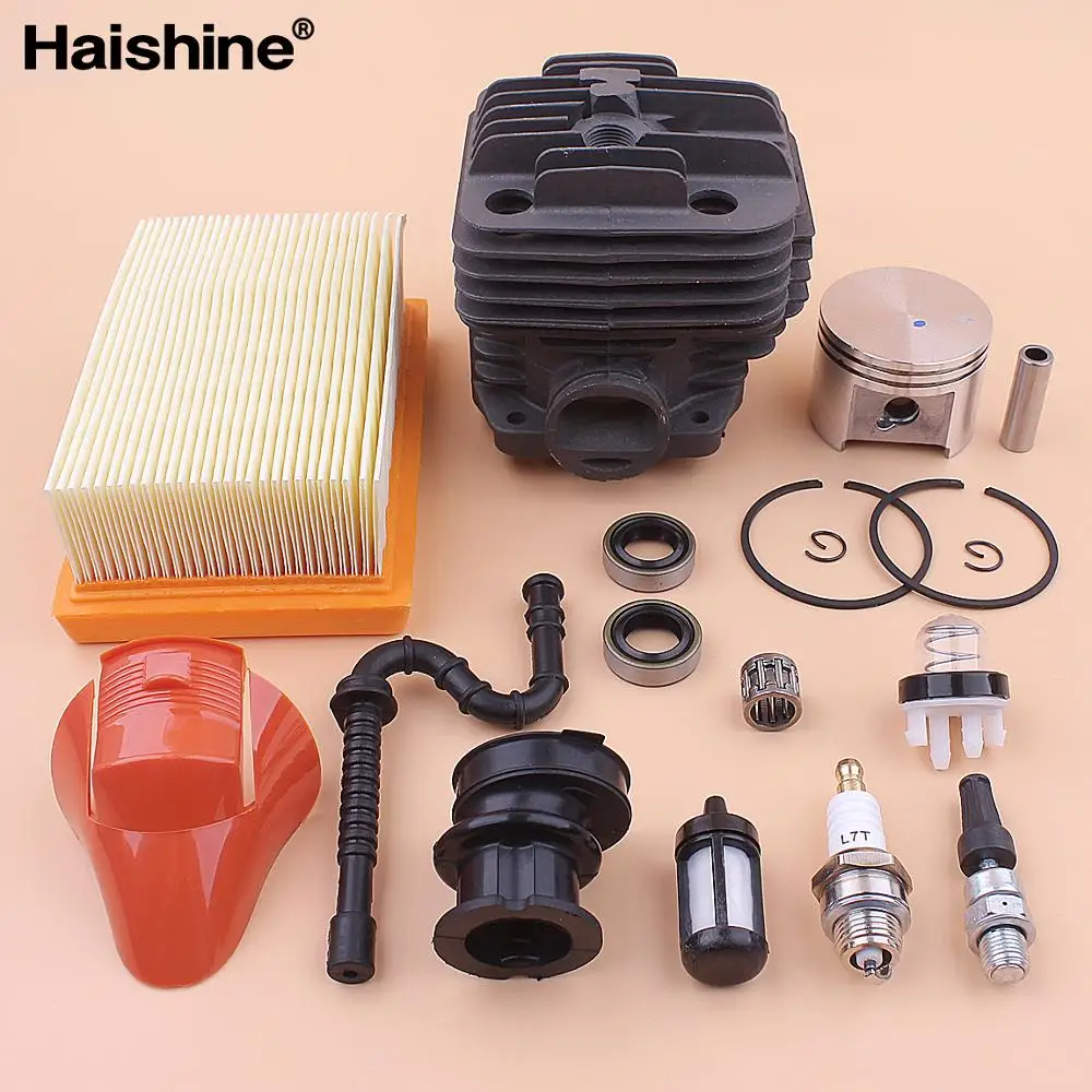 TS400 Cylinder /& Piston Pin Kit Bearing Top End Rebuild Kit Fit For STIHL TS 400