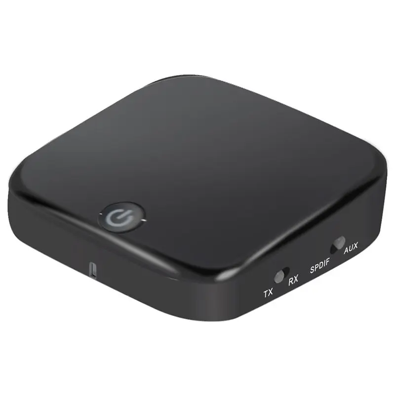 

FFYY-Bluetooth Transmitter and Receiver, 2-in-1 Wireless Audio Adapter, Bluetooth 4.1 Adapter with 3.5mm Audio Cable, Pairing 2