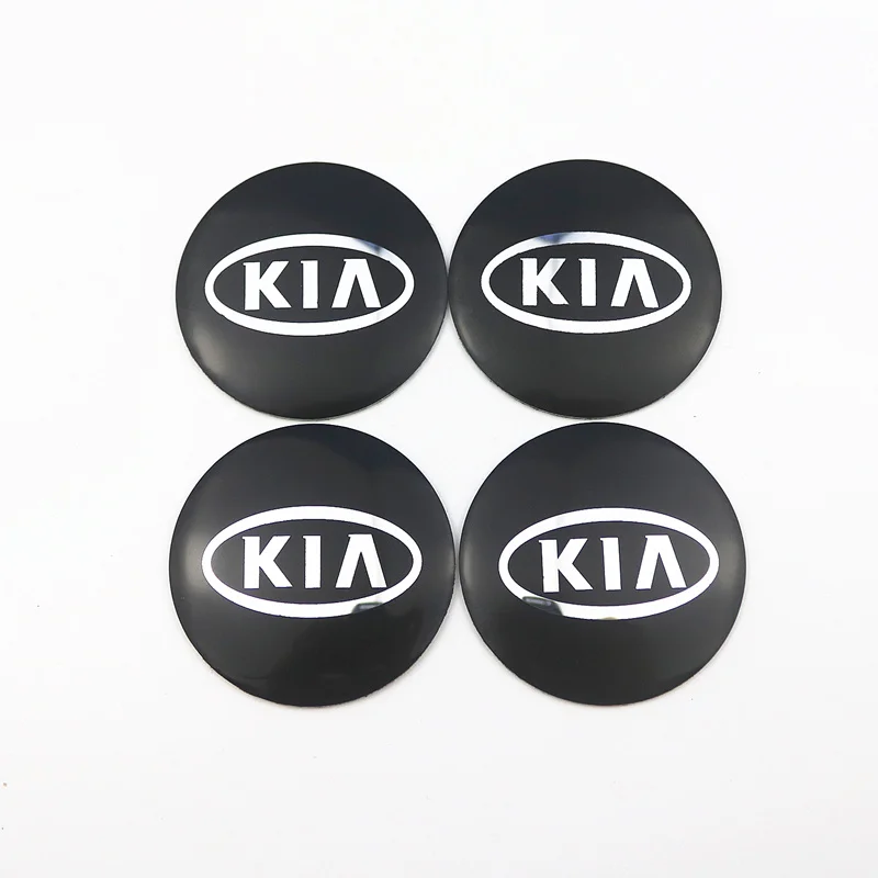 

Car-styling Decorative Car Wheel Center Hub Caps badge Sticker FOR KIA K2 K3 K5 k9 Sorento Sportage R Rio Soul Auto Accessories