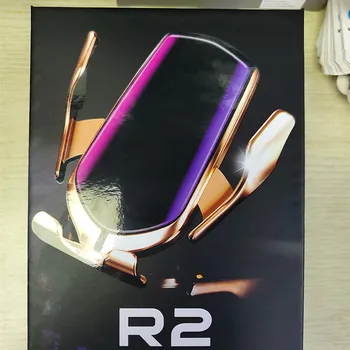 

R2 R1 10W Wireless Car Charger Infrared Auto Clamp Fast Charging Car Phone Holder Mount for S20 s10 note10 11 pro Smart Sensor