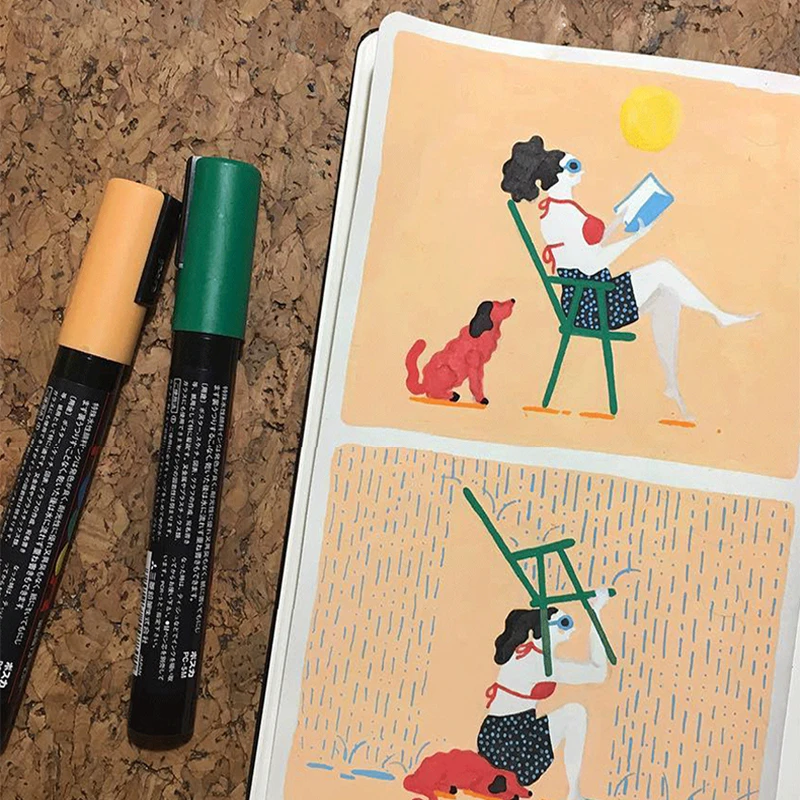 best paint pens for paper
