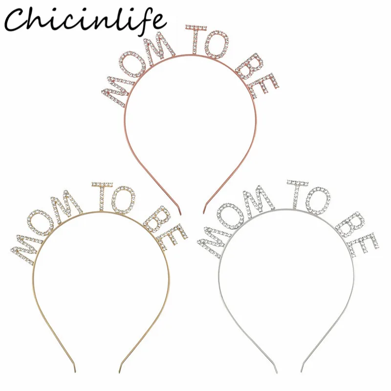 Chicinlife 1 шт. повязка на голову с надписью Mom To Be Crown для маленьких мальчиков и