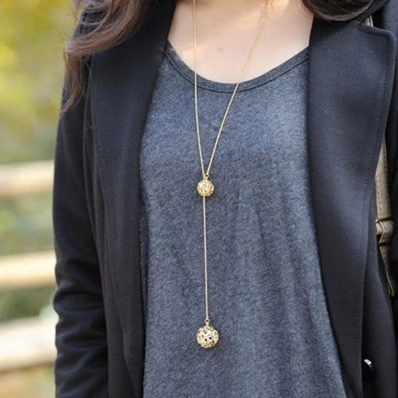 Stylish Long Chain With Pendant Top 