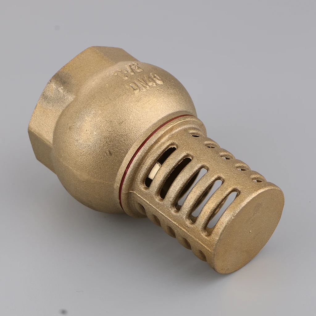 Strong Metal Brass Foot Valve/ Bottom Valve, Easy to Install
