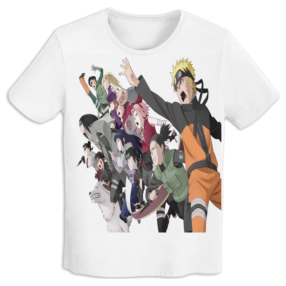 Naruto shirt12 Футболка для женщин и мужчин, Осень-зима, новинка, блузка, рубашка, Наруто, аниме, футболка, Повседневная футболка, короткий рукав, хлопковые топы, футболка для мальчиков - Цвет: Naruto shirt12