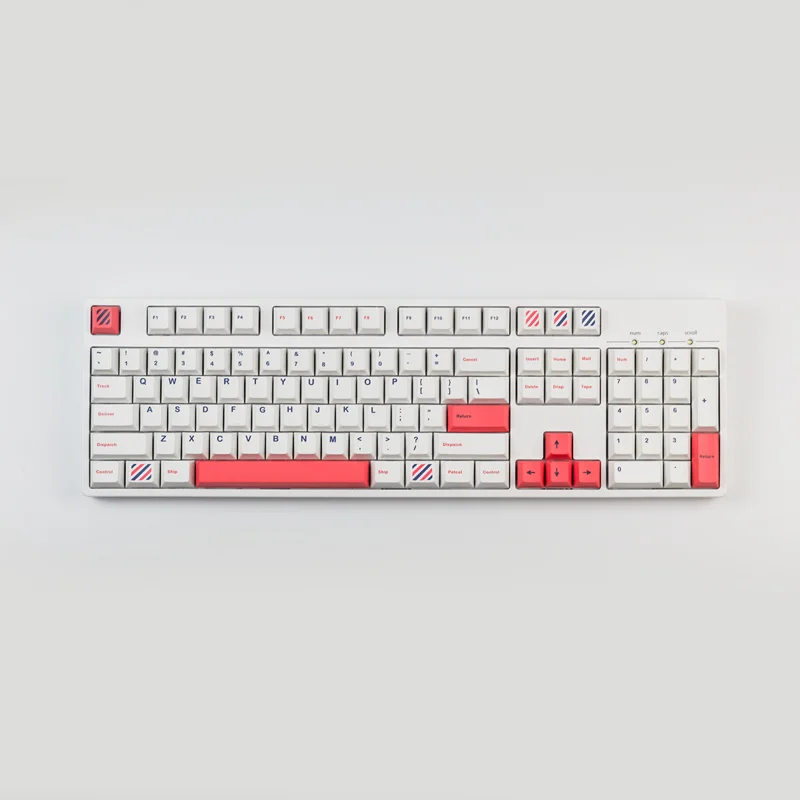 Conjunto Gmk Pacote Keycaps Pbt Tintura Sublimação Chave Tampões Cherry Perfil Keycap com Iso Enter para Layout da ue Teclado 1 - Imagem 2