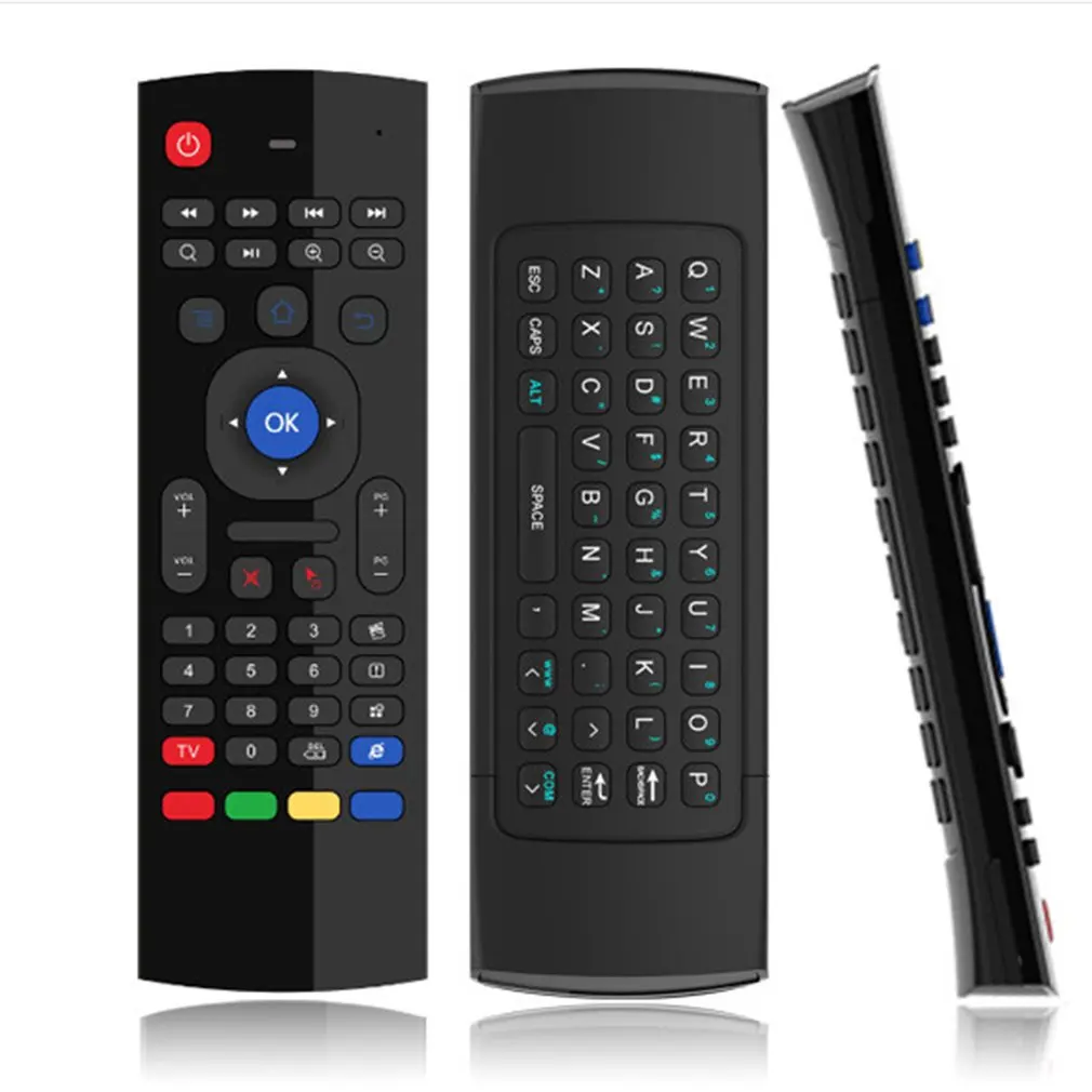 Voice Control Wireless Air Mouse Keyboard 2.4G RF Gyro Sensor Smart Remote Control for X96 H96 Android TV Box Mini PC vs G10