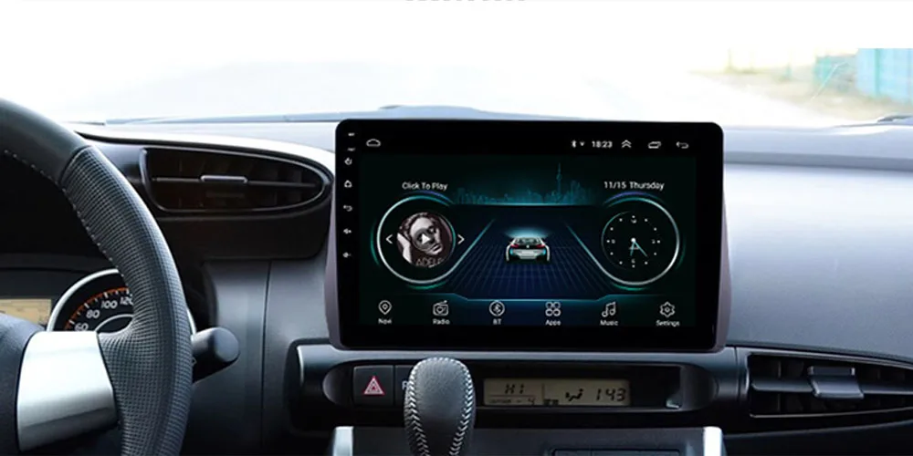 4G LTE Android 8.1 For Toyotal Wish 2009 2010 2011 2012 Multimedia Stereo Car DVD Player Navigation