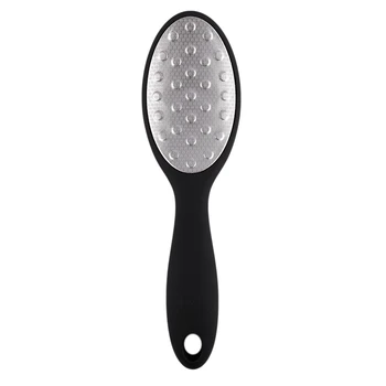 

Black Foot Rasp File Pedicure Callus Remover Hard Dead Skin Scrubber Foot Brush Exfoliating Scraper Foot Care Tool