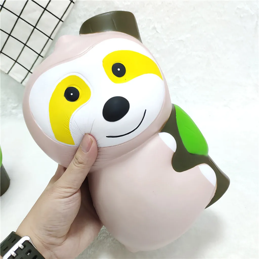 Adorable New large sloth slow rebound Toy slow rising antistress toy stress relief toy Fun Toys For Adults Anti Stress #C