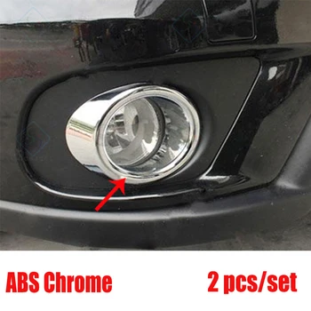 

For Dodge Journey Fiat Freemont 2011 2012 2013 2014 2015 2016 2017 2018 ABS Chrome Front Fog Light Lamp Foglight Trim Cover 2PCS