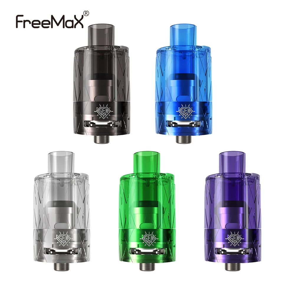 

2pcs newest Freemax Gemm Disposable Subohm Tank 5.0ml Capacity atomizer G1/G2/G3/G4 Mesh coil vape vaporizer