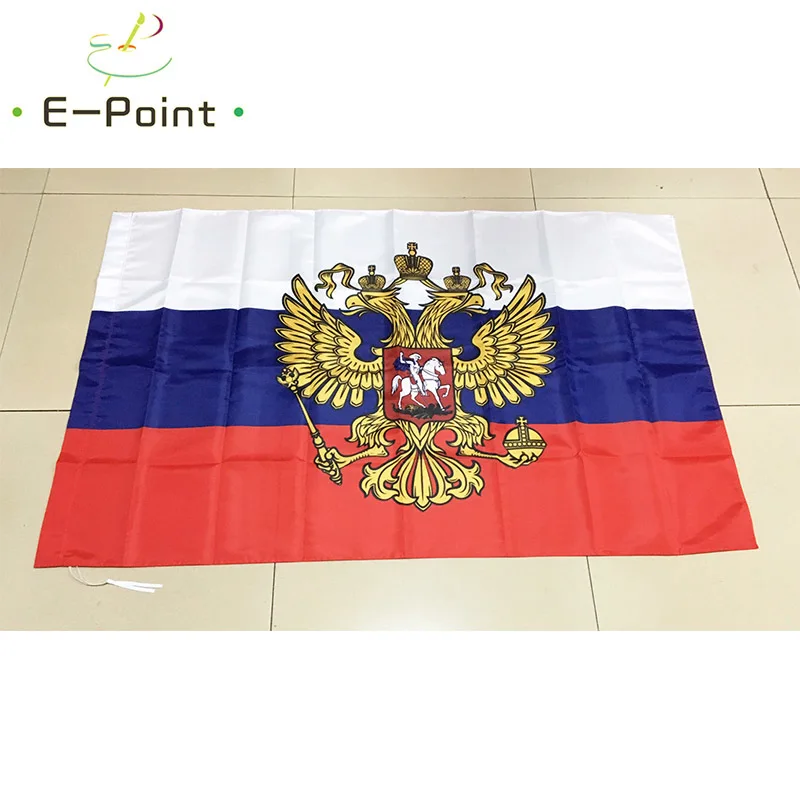 Герб России флаг размер 90*135 см рождественские украшения для дома баннер