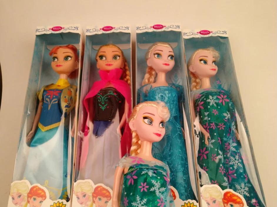 

32cm Anna Elsa Doll Boneca Doll Princess Snow Queen Girls Toys For Kids High Quality Dolls