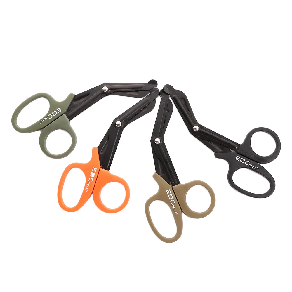 Multi Function Rescue Scissor Medical Scissors medical scissors multi function tool tactical scissors tactical first aid accessories 18.3cm