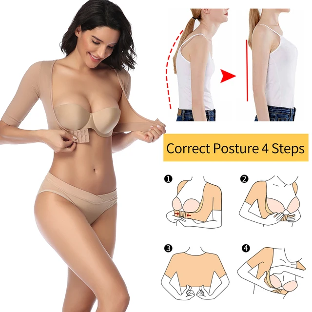 Womens Upper Arm Shaper Slimmer Posture Corrector Body 