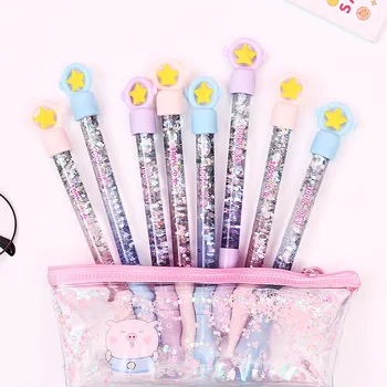 

AngelHere Store 1 Pcs Kawaii Gel Pen Creative Magic Wand Pen Lovely Pen Stationery for DIY Scrapbooking Office School Supply