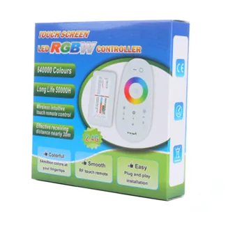 

RGB RGBW four-channel packet controller + remote control LED RGB light bulb controller 2.4g