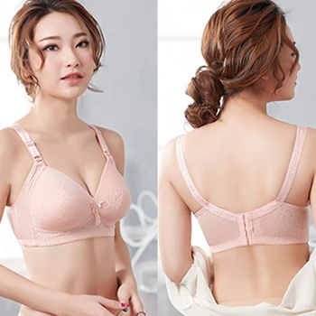 

Women's BBralette Wire Free Push Up Bra Sexy Comfort Seamless Lingerie Ajusted Type Thin Cup Underwear Red Black Brasieres