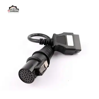 

For Iveco 30Pin Truck Cable Adapter For Iveco Diesel Cars OBD Connector Extension Transfer for IVECO 30 Pin to OBD2 Female 16Pin