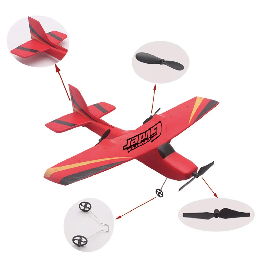 Z50 2.4G 2CH 350mm Micro Wingspan Remote Control RC Glider Airplane Plane Fixed Wing EPP Drone with Gyro RTF Toys for Children