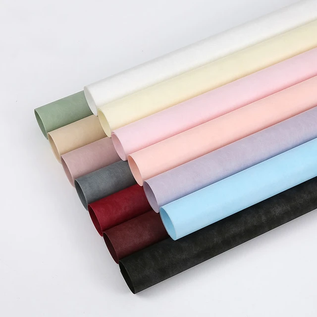 Colorful Non Woven PP Florist Wrapping Paper Supplies