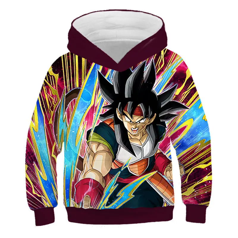 

Japan Anime 2019 Dragon Ball Z Son Goku Kids Hoodie 3D Printed Sweatshirts Harajuku Children Boy/girl Casual Hoodies