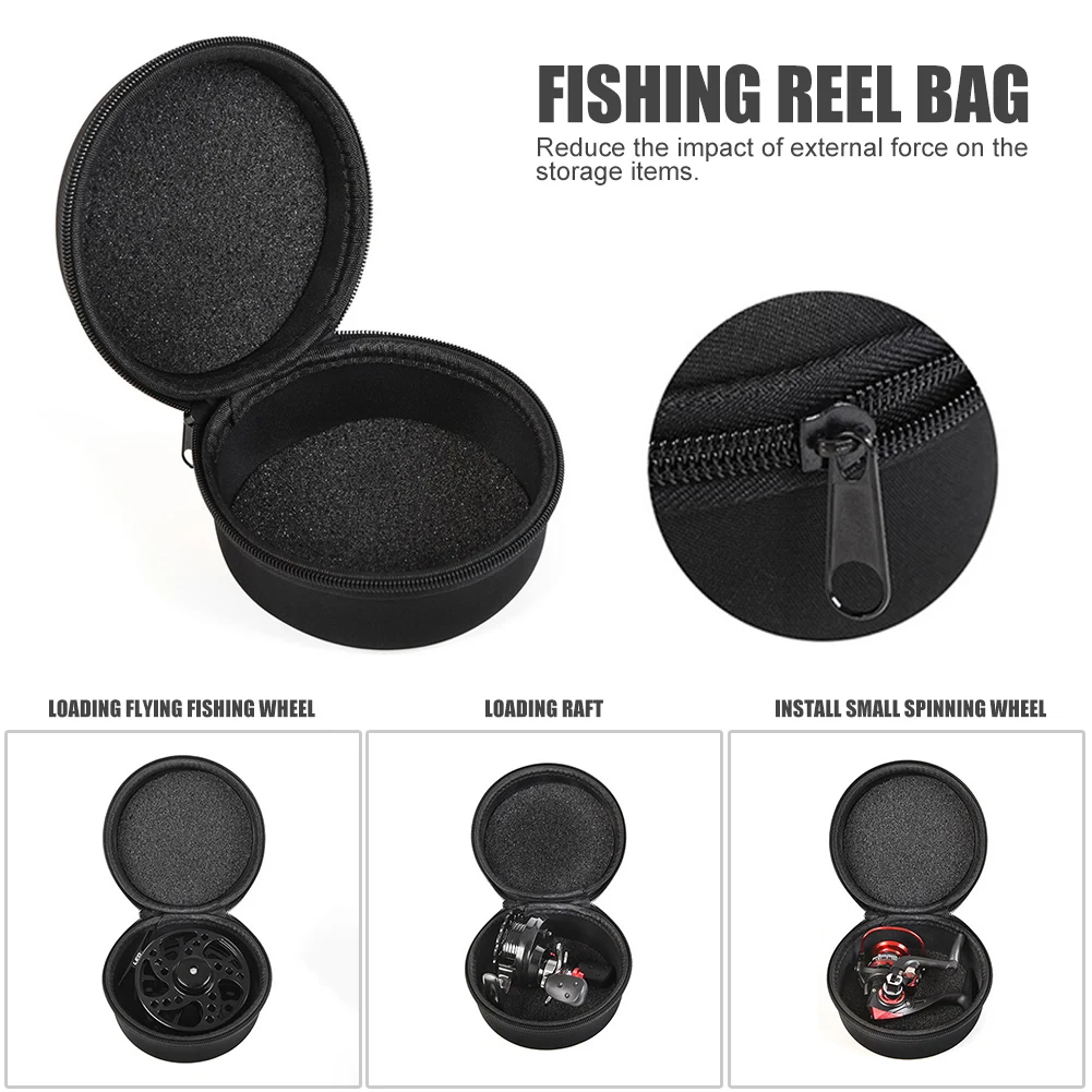 LEO Fishing Reel Bag Protective Case Cover Spinning/Raft/Fly Fishing Wheel Pouch 