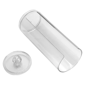

Nosii Makeup Organizer Case Makeup Cotton Pad Clear Acrylic Storage Holder Box Transparent Cotton Swabs Stick Cosmetic