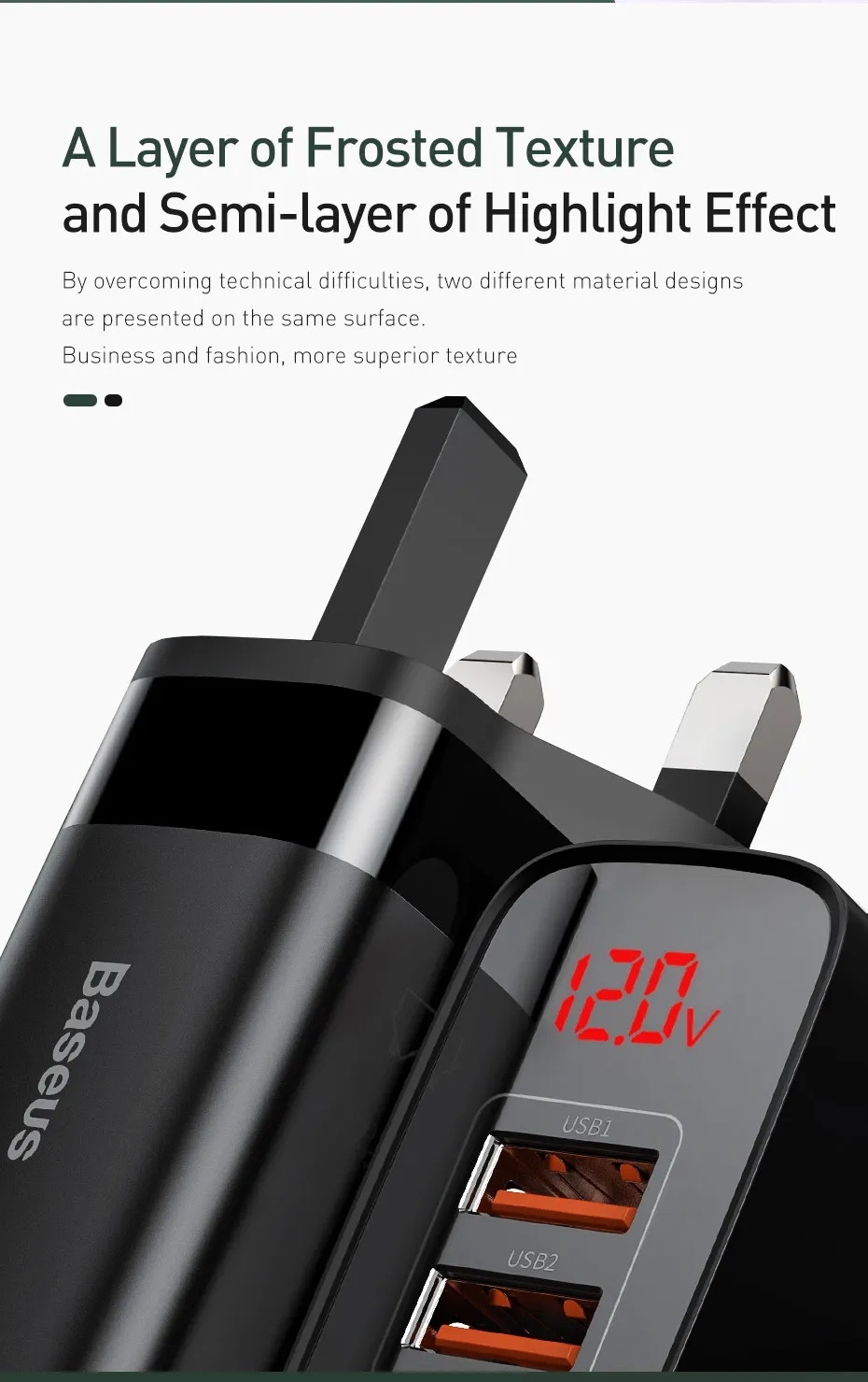 Baseus 18 Вт USB зарядное устройство для iPhone11 Pro Max Quick Charge 3,0 быстрое зарядное устройство для телефонов Великобритания настенное зарядное устройство AFC для Samsung Путешествия Великобритания вилка