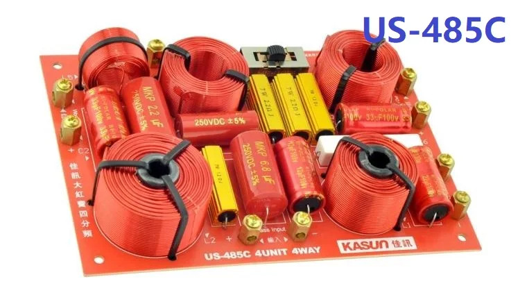 1PCS Kasun US-485C 4Way High Quality Speaker Audio