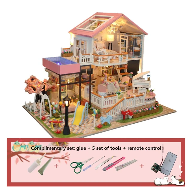 Casinha Da Barbie Grande - Doll Houses - AliExpress